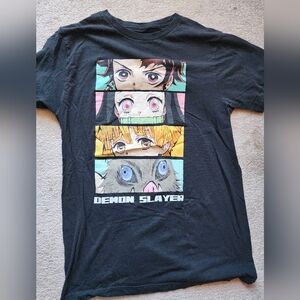 Demon Slayer Black Graphic Tee